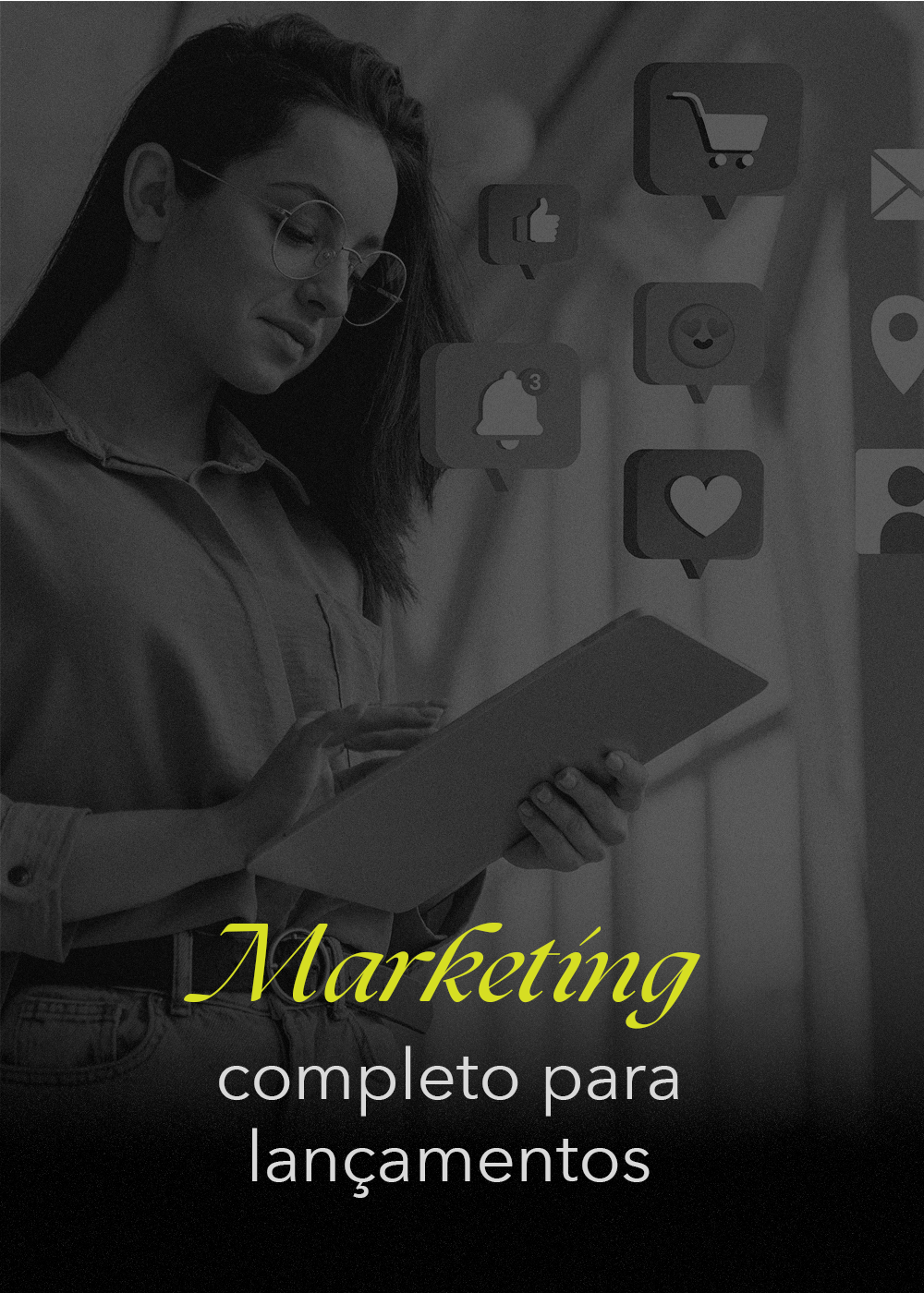 Marketing completo para lançamento